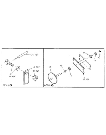 Crank and sprocket assembly