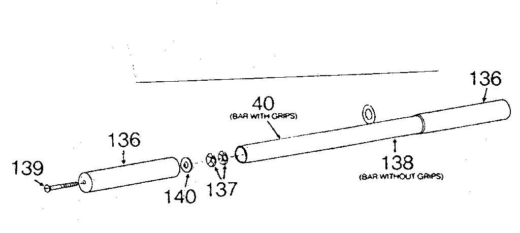 SHORT PULLEY BAR