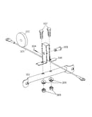 Leg brace (with pulley/cable assembly)