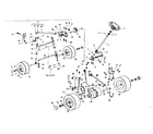 Craftsman 536250931 steering and front axle diagram