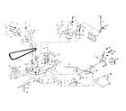 Craftsman 536255221 mower deck diagram