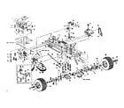 Craftsman 536255250 drive assembly diagram