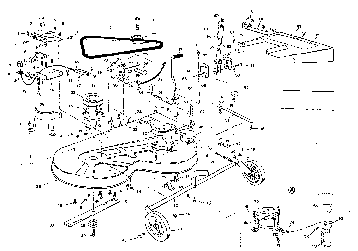 Mower deck