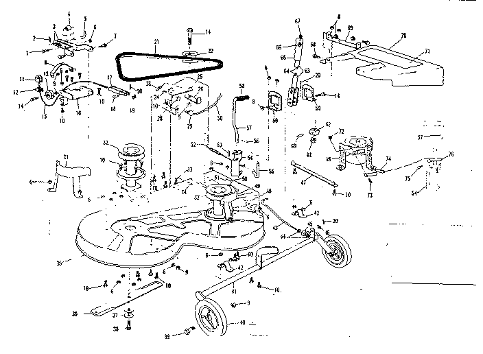 Mower deck