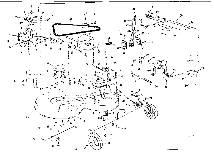 Mower deck