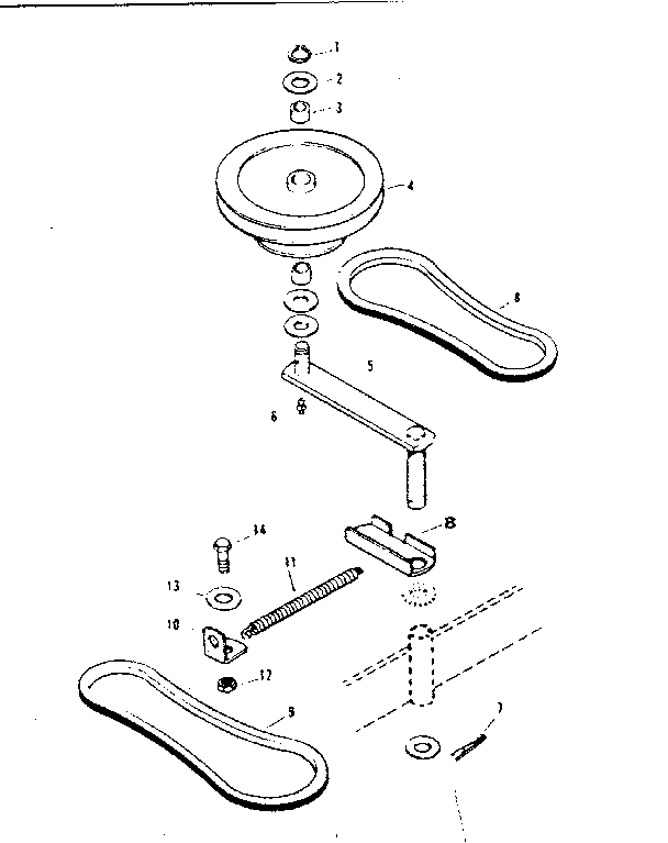 Pulley housing