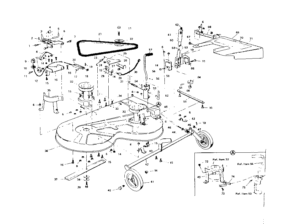 Mower deck