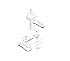 Craftsman 53681360 pulley assembly diagram