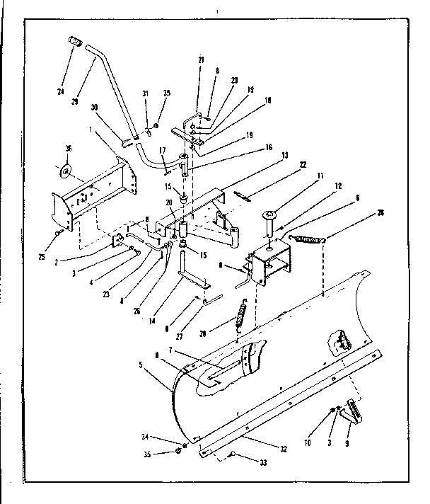 42" SNOW BLADE KIT