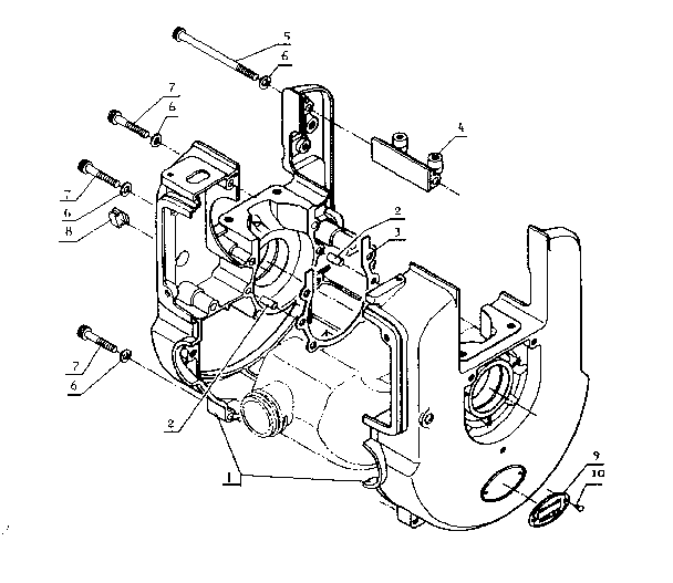 Crankcase assembly