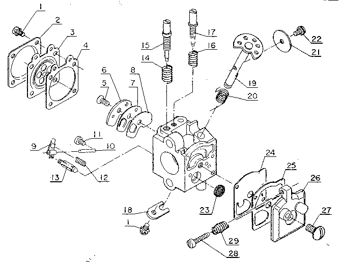 Carburetor assembly