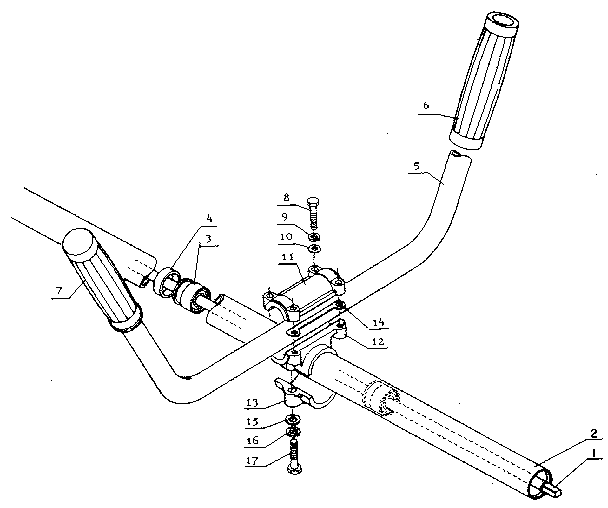 Handlebars assembly