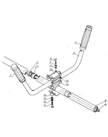 Handlebars assembly