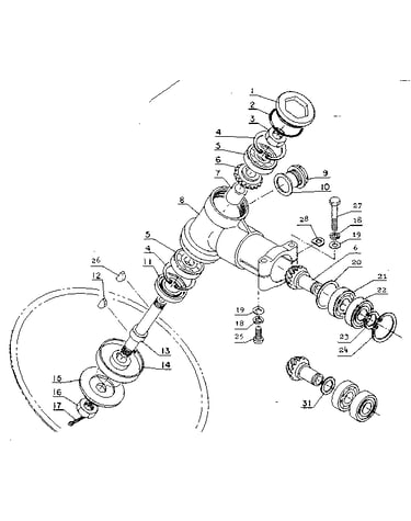 Gear case assembly