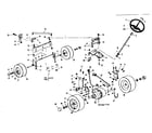 Craftsman 536255212 steering and front axle diagram