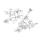 Craftsman 536963700 steering and front axle diagram