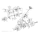 Craftsman 536250930 steering and front axle diagram