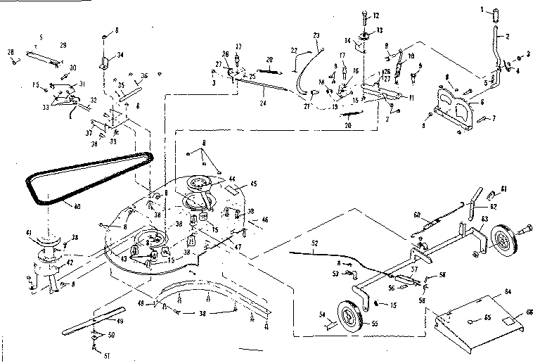 Mower deck