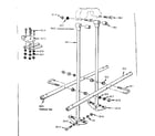 Sears 70172075-2 glideride assembly diagram