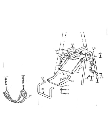 Slide and swing assembly