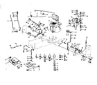Craftsman 917252933 power & mechanical controls group diagram