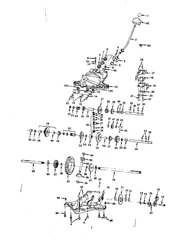 Transaxle--model number 102049x