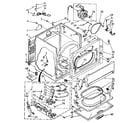 Kenmore 11087681700 cabinet parts diagram