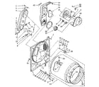 Kenmore 11087681600 bulkhead parts diagram
