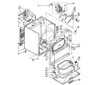 Kenmore 11086681700 cabinet parts diagram