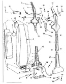Handle and bag housing