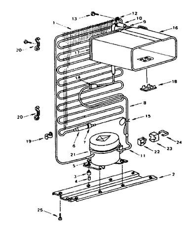 Cooling unit parts