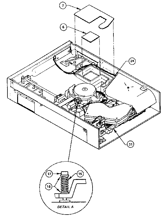 Filter and loading spring assemblies