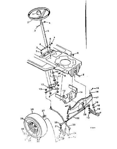 Steering parts