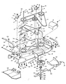 Blade housing lower half