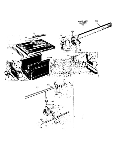 Fence assembly