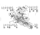 Craftsman 917299661 hood, engine, channels and wheels diagram