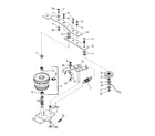 Craftsman 84224072 pulley assembly diagram