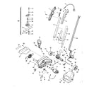 Craftsman 257796410 drive shaft and head assembly diagram