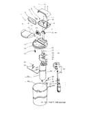 Major assemblies and connecting parts