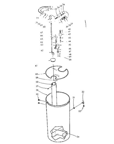 Salt storage tank and salt saver brine valve