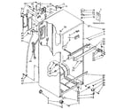 Kenmore 1068668185 cabinet parts diagram