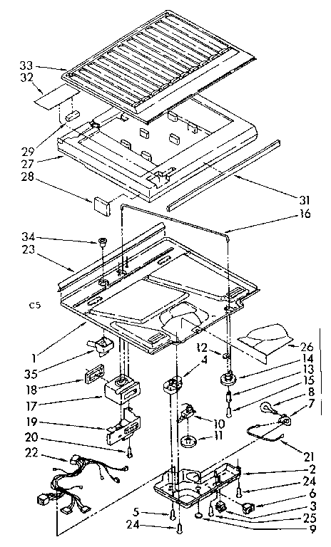 COMPARTMENT SEPARATOR AND CONTROL PARTS