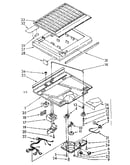 Compartment separator and control parts