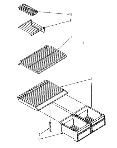 Shelf parts