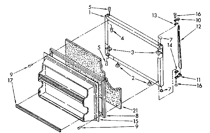 FREEZER DOOR PARTS