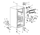 Kenmore 5648661190 cabinet parts diagram