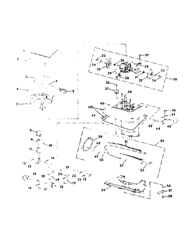 Nozzle and motor assembly