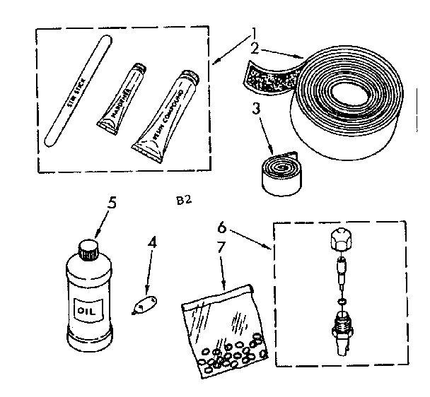 Optional parts (not included)