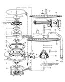 Motor, heater, and spray arm details