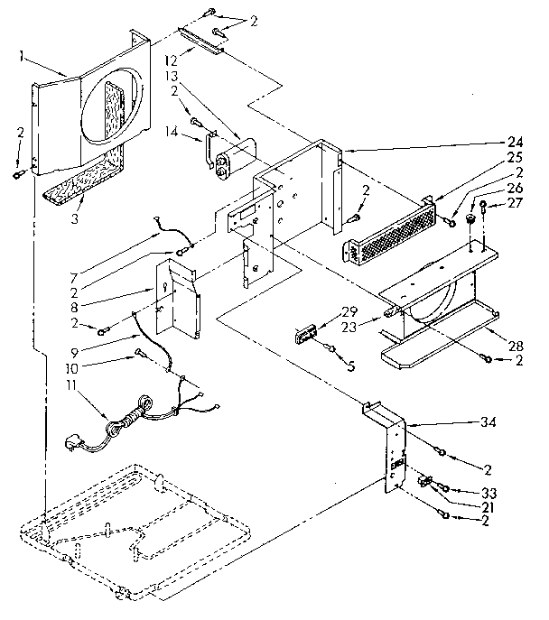 Air flow and control parts